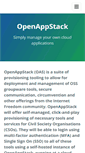 Mobile Screenshot of openappstack.net